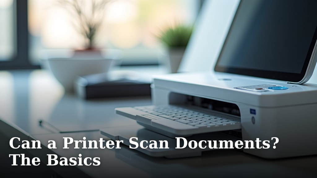 Can a Printer Scan Documents? The Basics