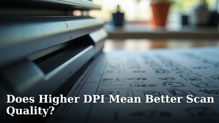 Does Higher DPI Mean Better Scan Quality?