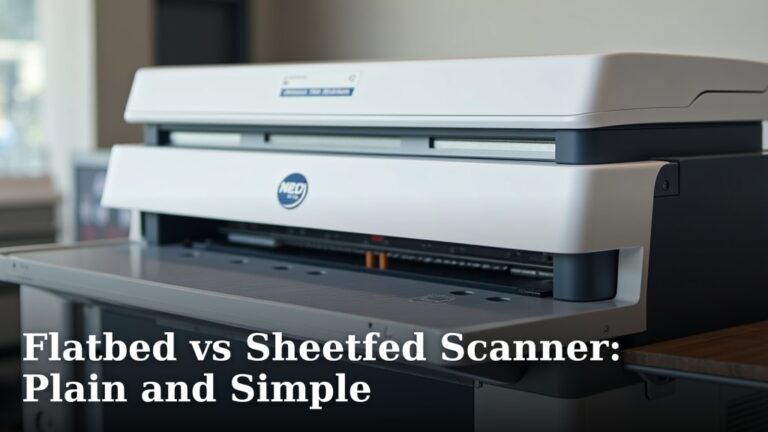 Flatbed vs Sheetfed Scanner: Plain and Simple
