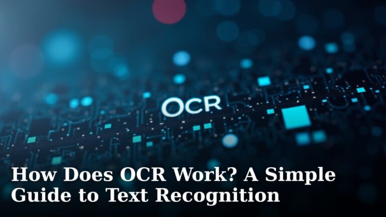How Does OCR Work? A Simple Guide to Text Recognition