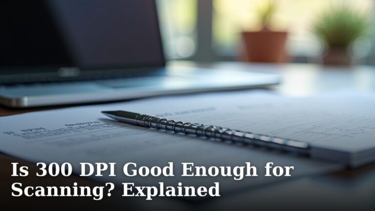 Is 300 DPI Good Enough for Scanning? Explained