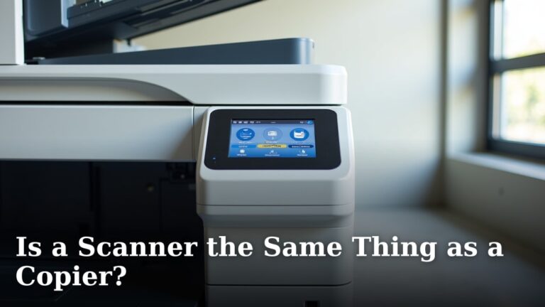 Is a Scanner the Same Thing as a Copier?