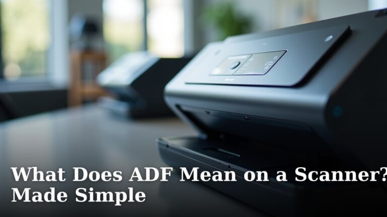 What Does ADF Mean on a Scanner? Made Simple