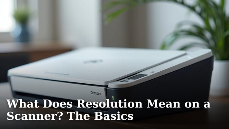 What Does Resolution Mean on a Scanner? The Basics