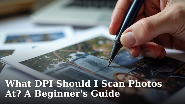What DPI Should I Scan Photos At? A Beginner's Guide