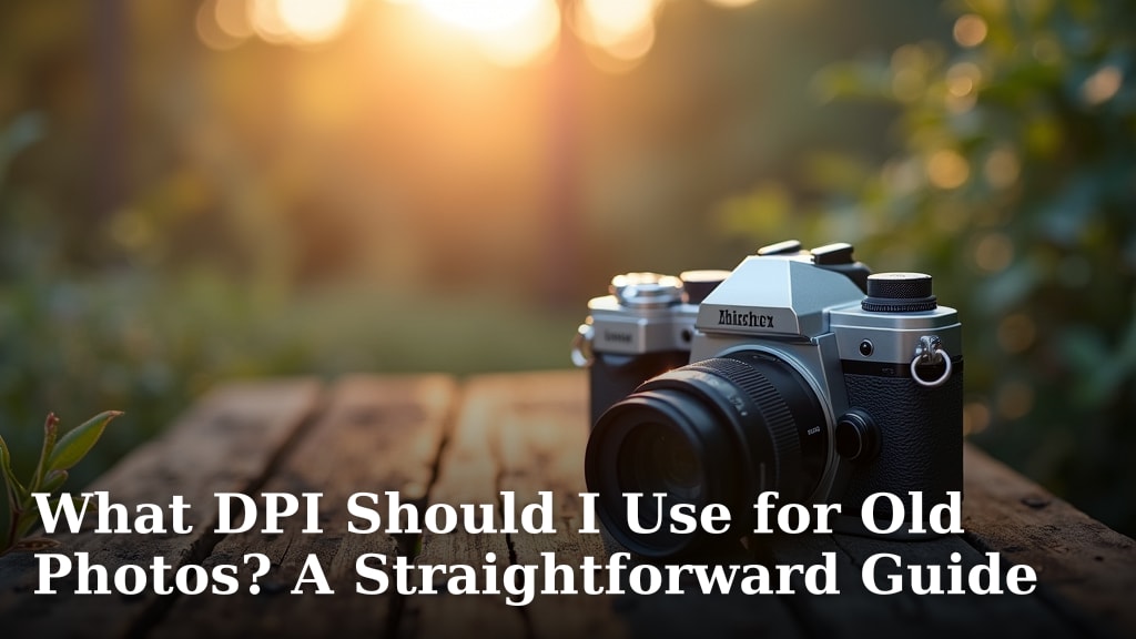 What DPI Should I Use for Old Photos? A Straightforward Guide