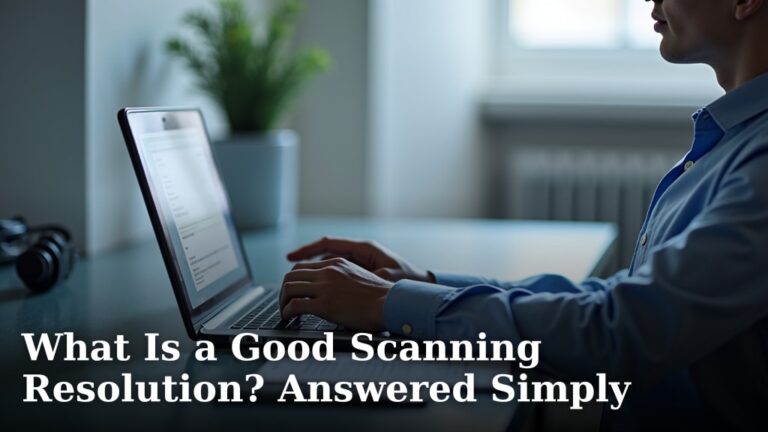 What Is a Good Scanning Resolution? Answered Simply