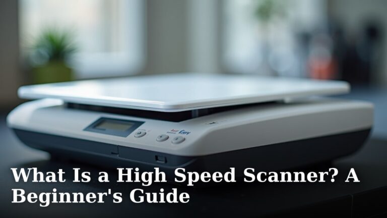 What Is a High Speed Scanner? A Beginner's Guide