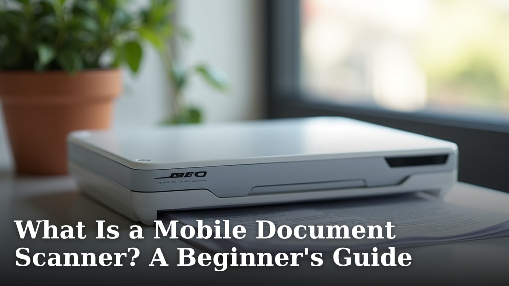 What Is a Mobile Document Scanner? A Beginner's Guide