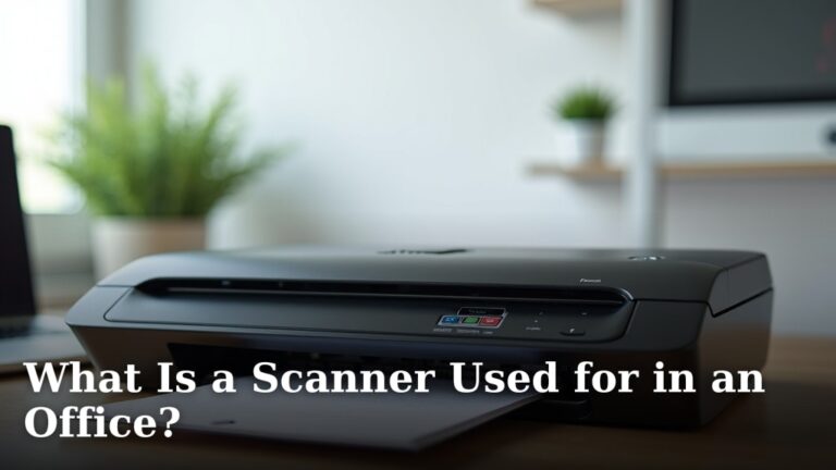 What Is a Scanner Used for in an Office?