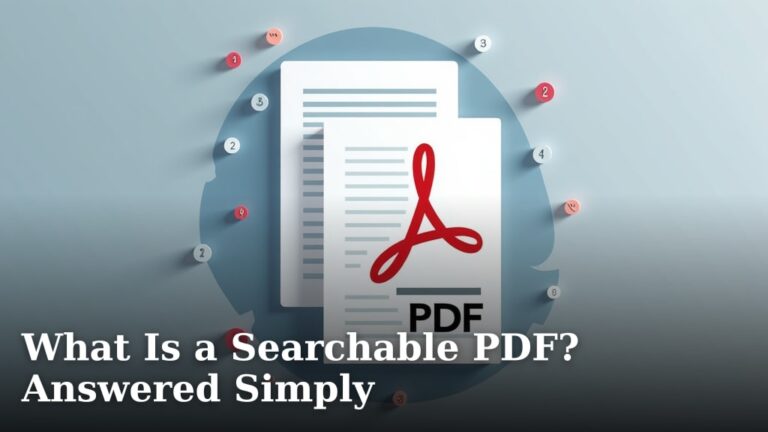 What Is a Searchable PDF? Answered Simply