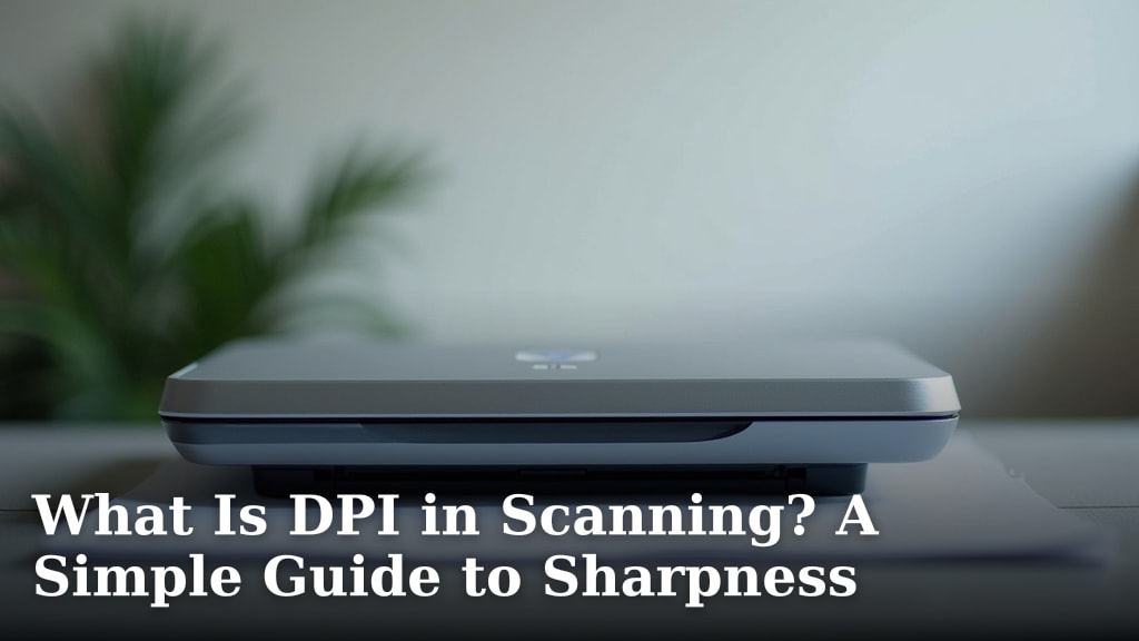 What Is DPI in Scanning? A Simple Guide to Sharpness