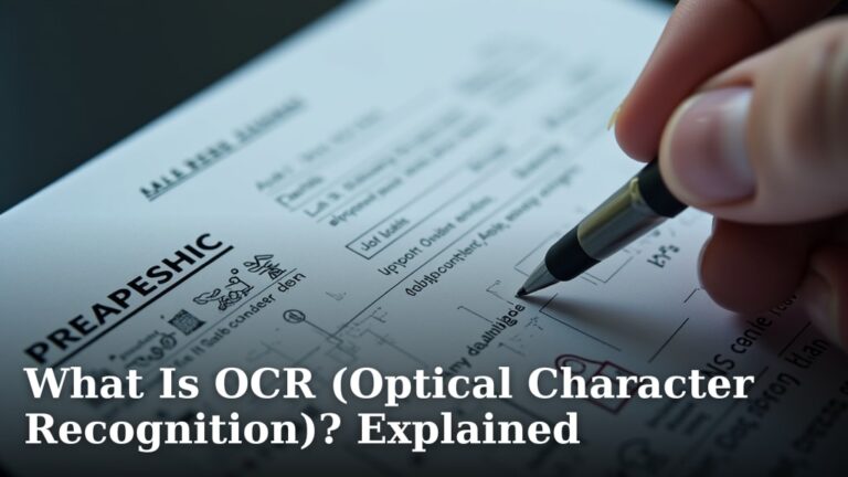 What Is OCR (Optical Character Recognition)? Explained