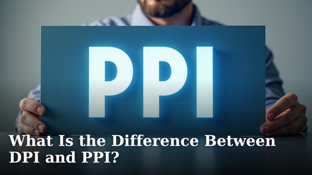 What Is the Difference Between DPI and PPI?