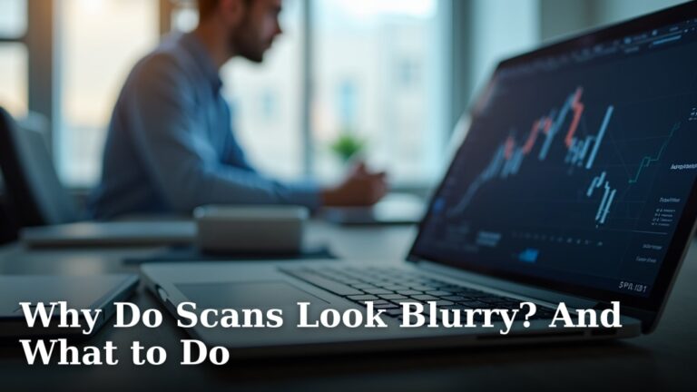 Why Do Scans Look Blurry? And What to Do
